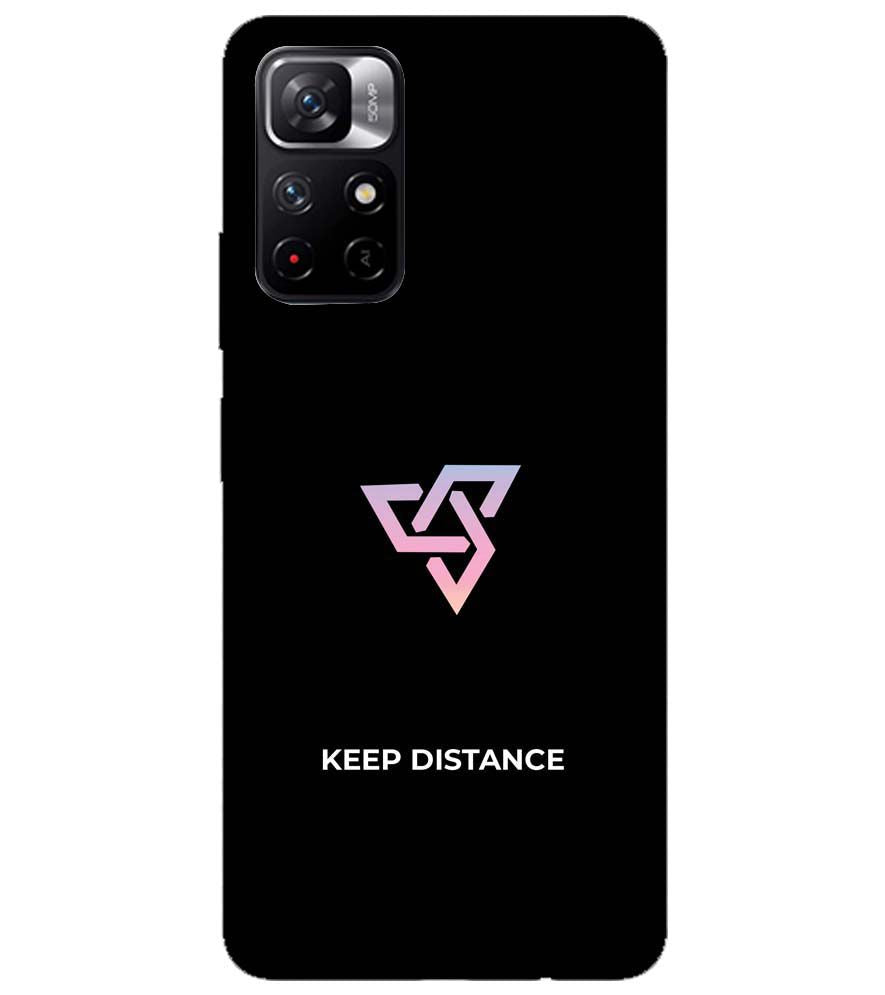 PS1334-Keep Distance Back Cover for Xiaomi Redmi Note 11T 5G