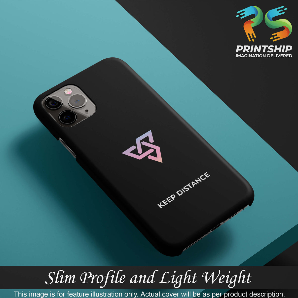 PS1334-Keep Distance Back Cover for Xiaomi Redmi A2-Image4