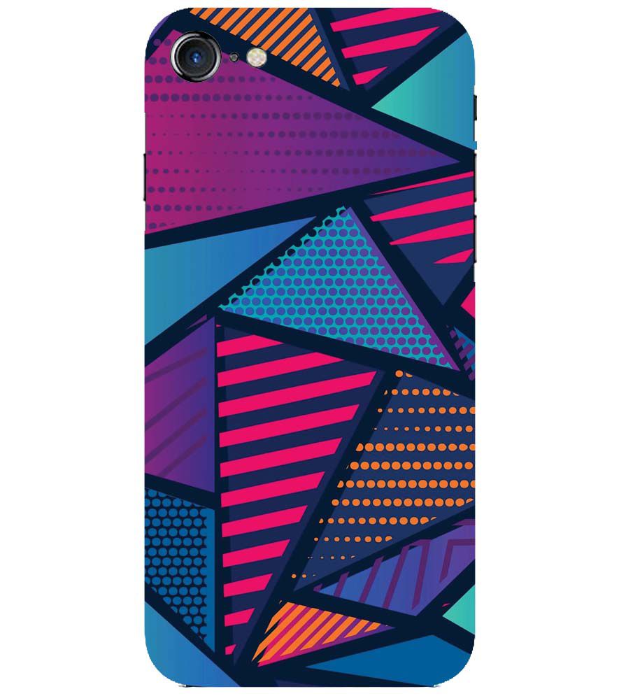 PS1335-Geometric Pattern Back Cover for Apple iPhone 7