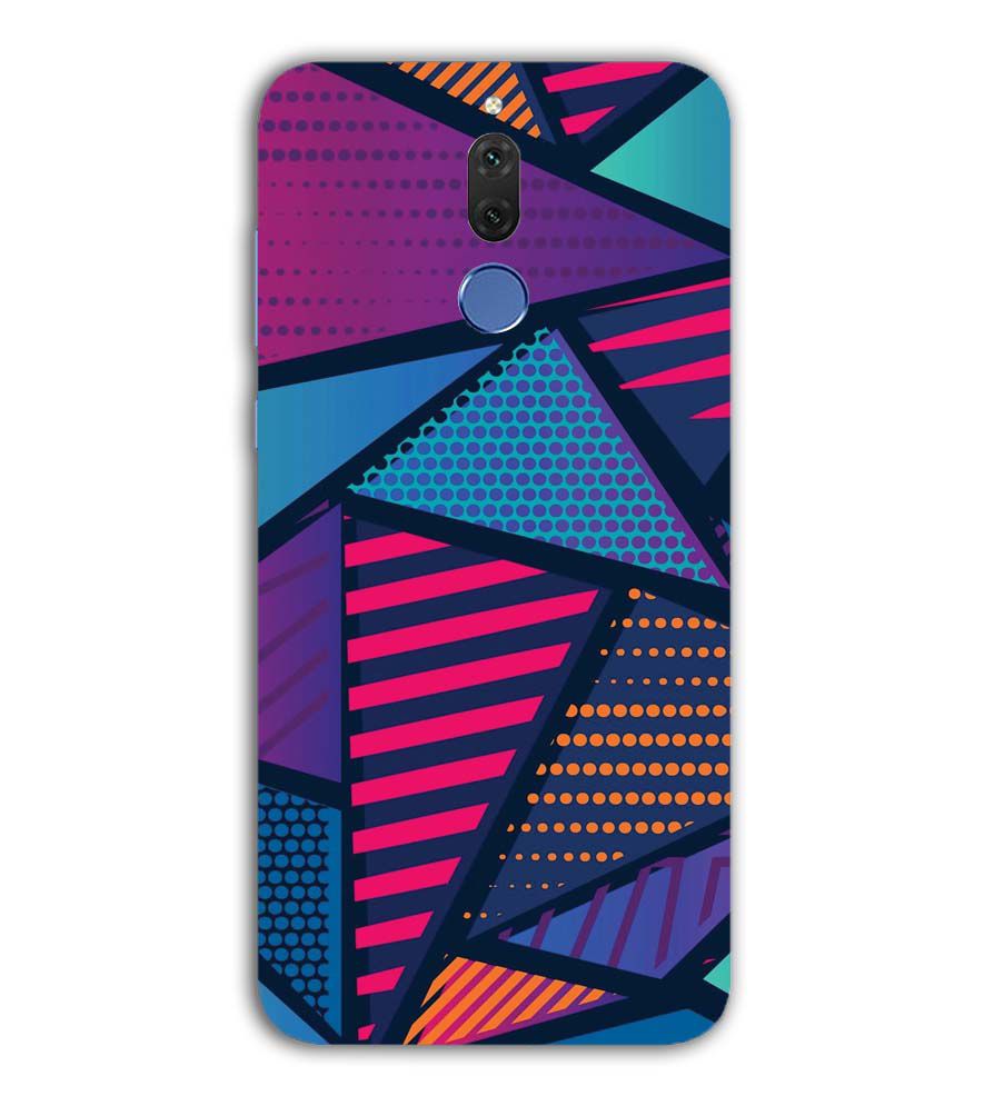 PS1335-Geometric Pattern Back Cover for Huawei Nova 2i
