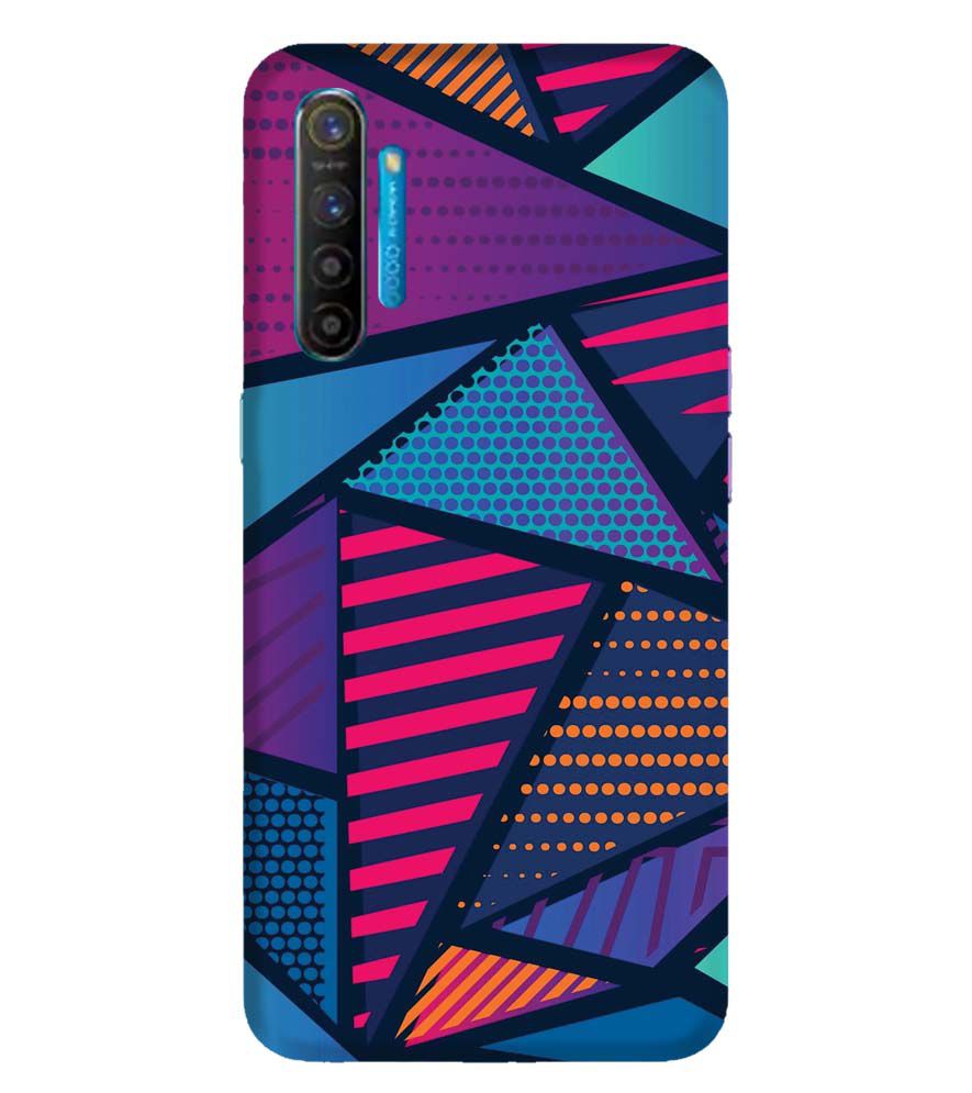 PS1335-Geometric Pattern Back Cover for Realme X2