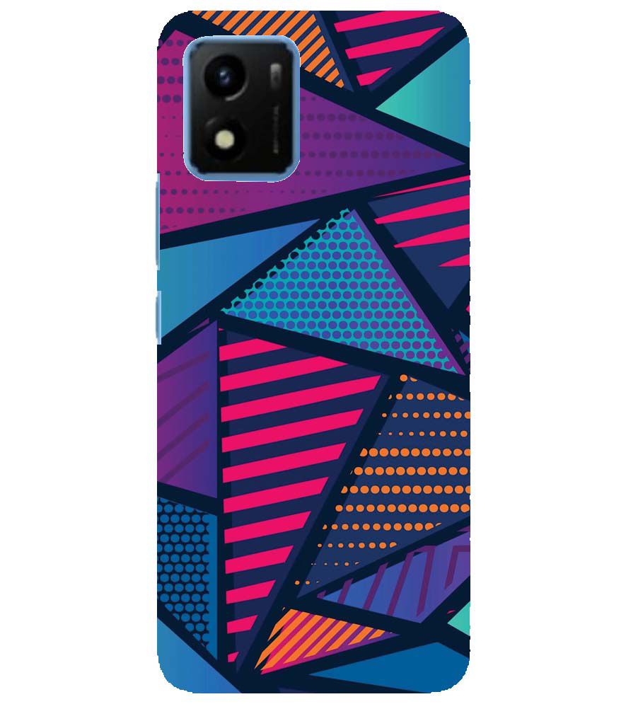 PS1335-Geometric Pattern Back Cover for vivo Y01