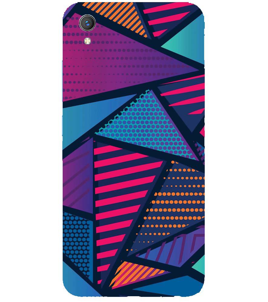 PS1335-Geometric Pattern Back Cover for vivo Y1s