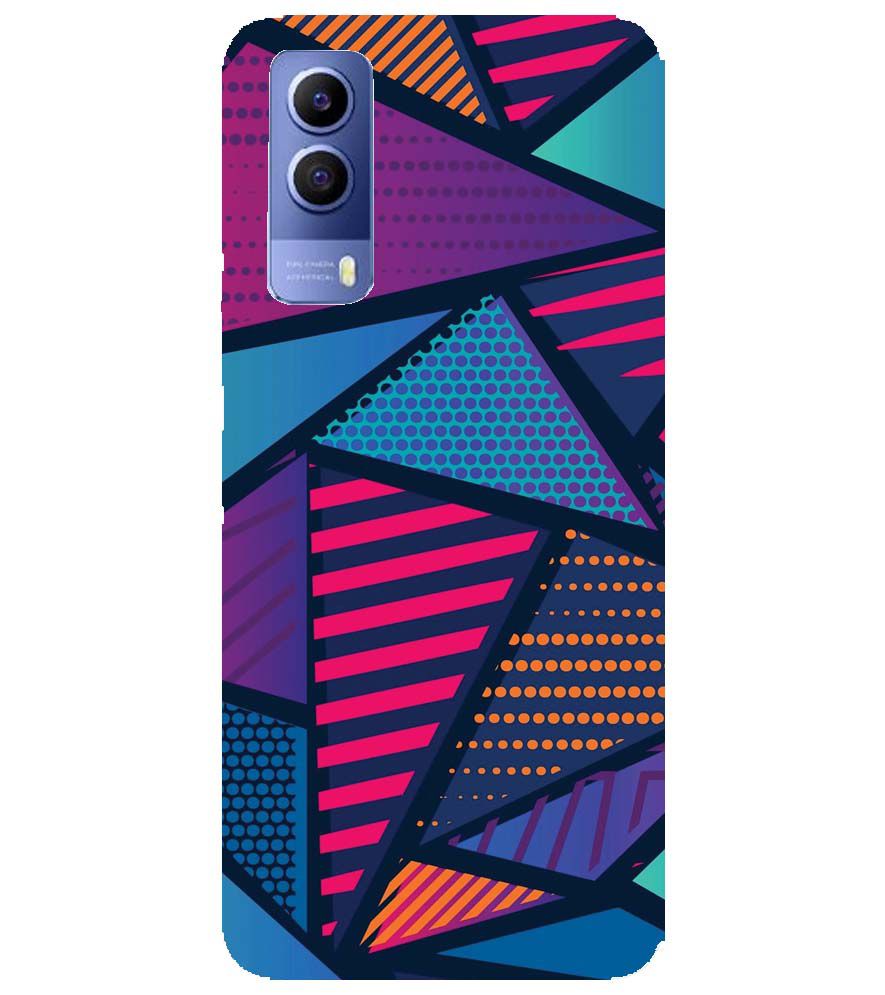 PS1335-Geometric Pattern Back Cover for vivo Y53s