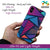 PS1335-Geometric Pattern Back Cover for Samsung Galaxy A7 (2018)