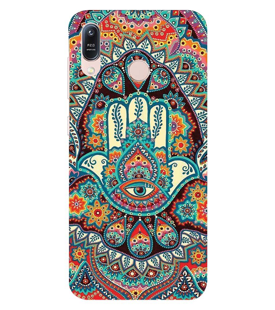 PS1336-Eye Hands Mandala Back Cover for Asus Zenfone Max (M1) ZB556KL