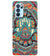 PS1336-Eye Hands Mandala Back Cover for Oppo Reno6 5G