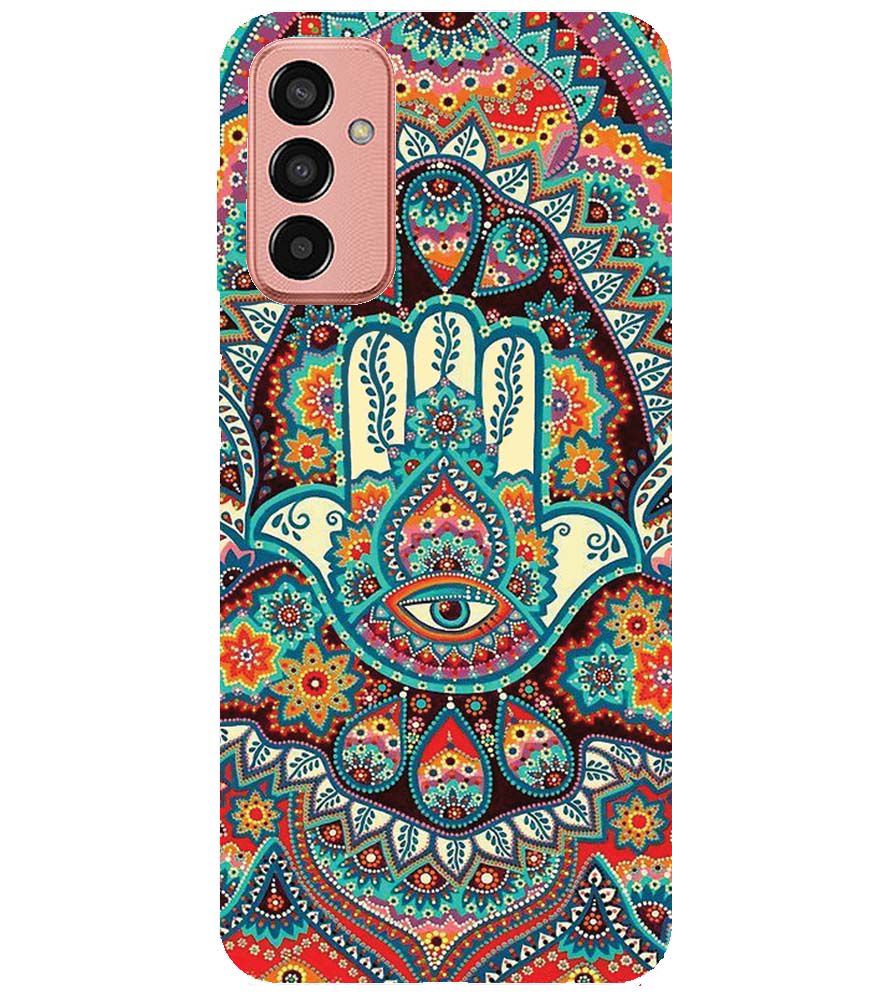 PS1336-Eye Hands Mandala Back Cover for Samsung Galaxy F13