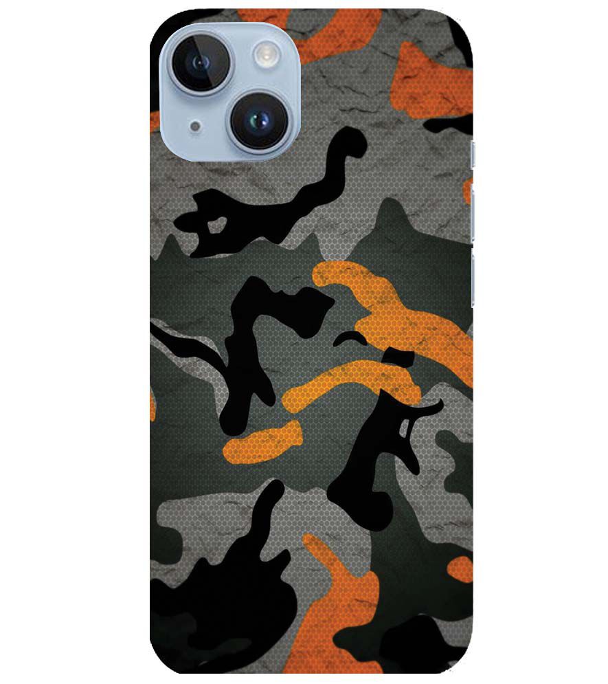 PS1337-Premium Looking Camouflage Back Cover for Apple iPhone 14