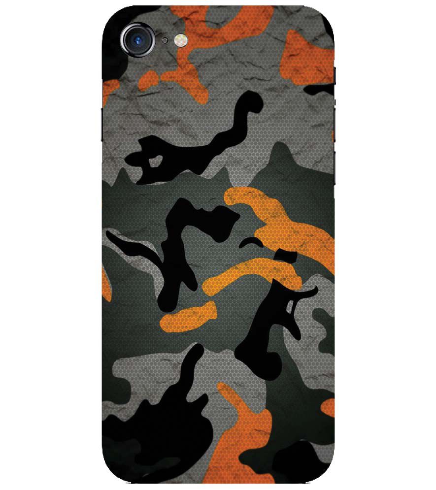 PS1337-Premium Looking Camouflage Back Cover for Apple iPhone 7