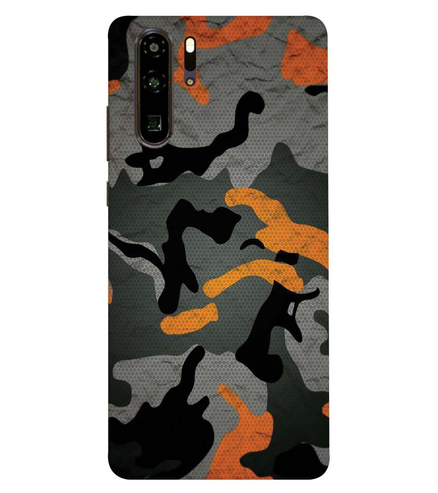 PS1337-Premium Looking Camouflage Back Cover for Huawei P30 Pro