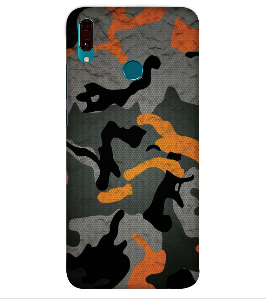 PS1337-Premium Looking Camouflage Back Cover for Huawei Y9 (2019)