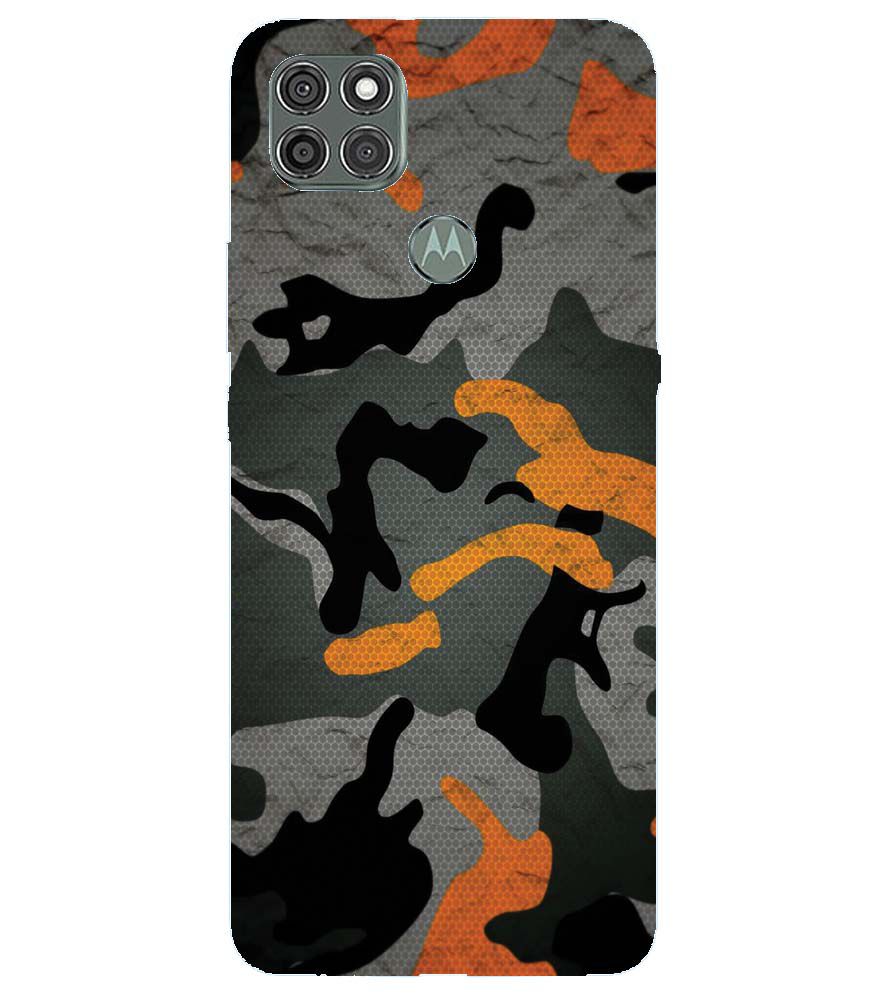 PS1337-Premium Looking Camouflage Back Cover for Motorola Moto G9 Power
