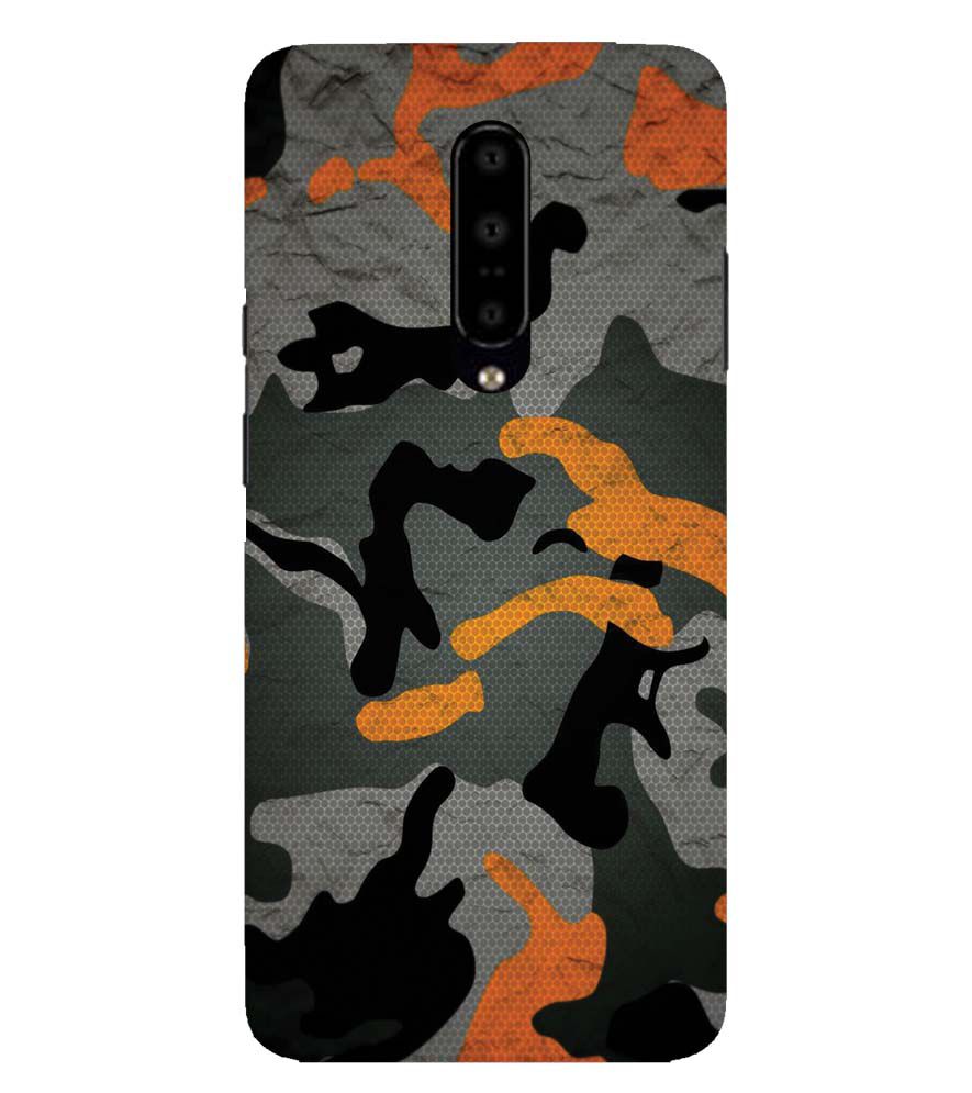 PS1337-Premium Looking Camouflage Back Cover for OnePlus 7