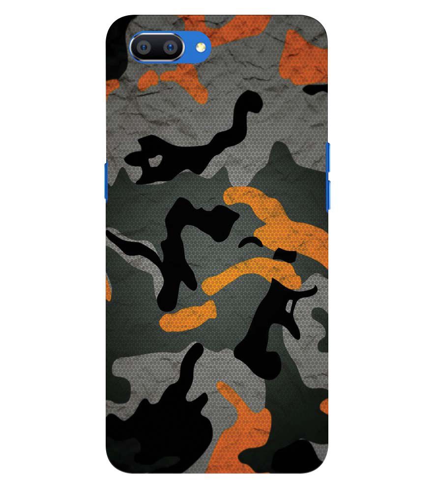 PS1337-Premium Looking Camouflage Back Cover for Oppo A3s