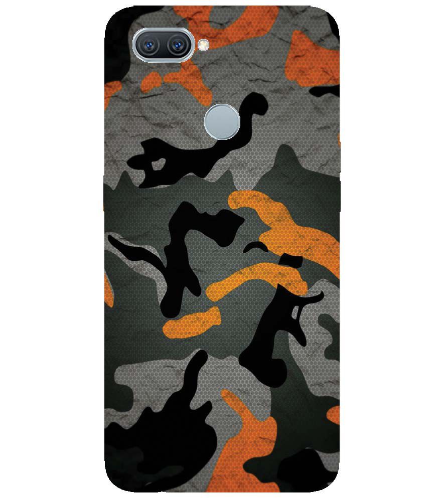 PS1337-Premium Looking Camouflage Back Cover for Oppo A7