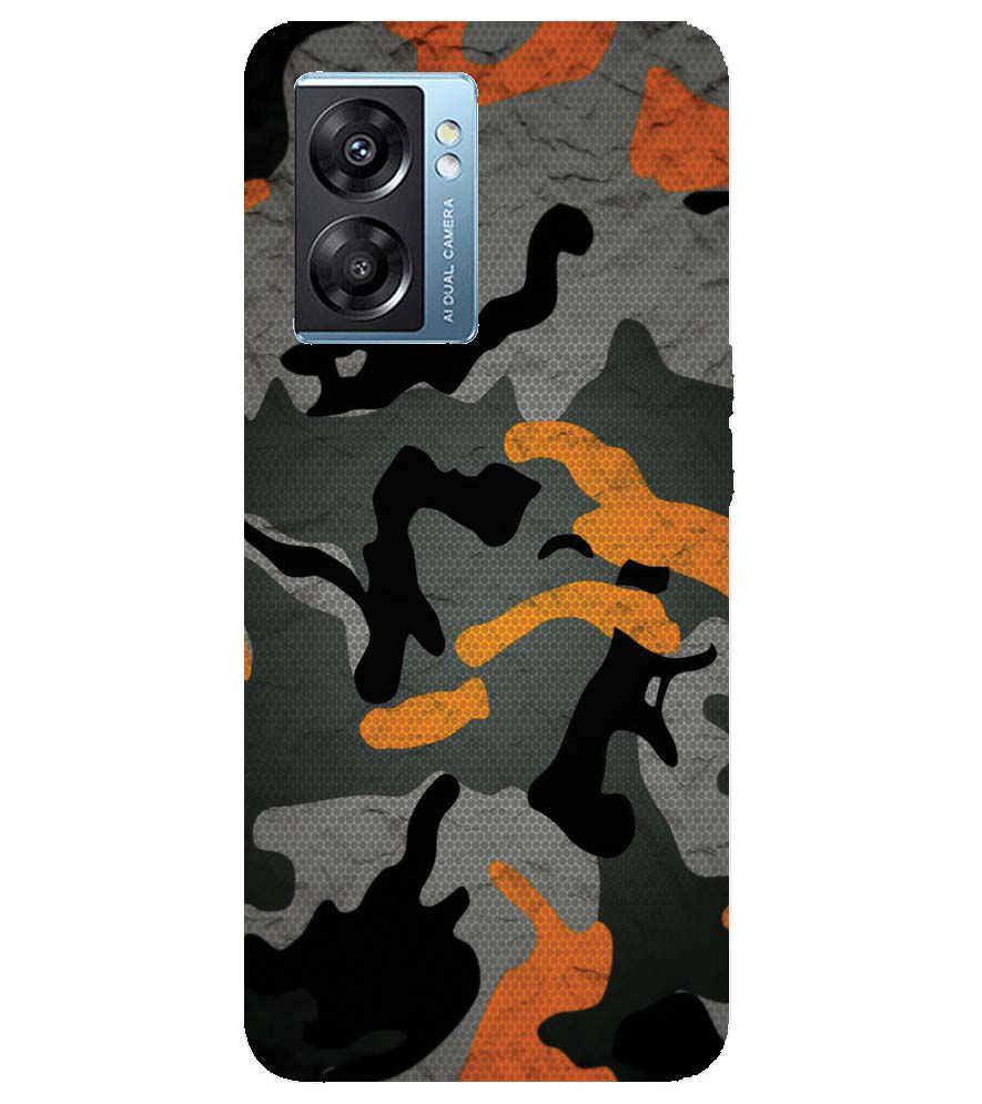 PS1337-Premium Looking Camouflage Back Cover for Oppo K10 5G