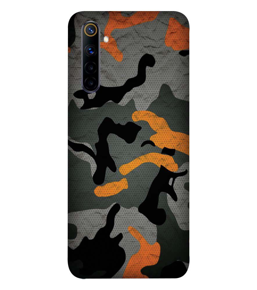 PS1337-Premium Looking Camouflage Back Cover for Realme 6S
