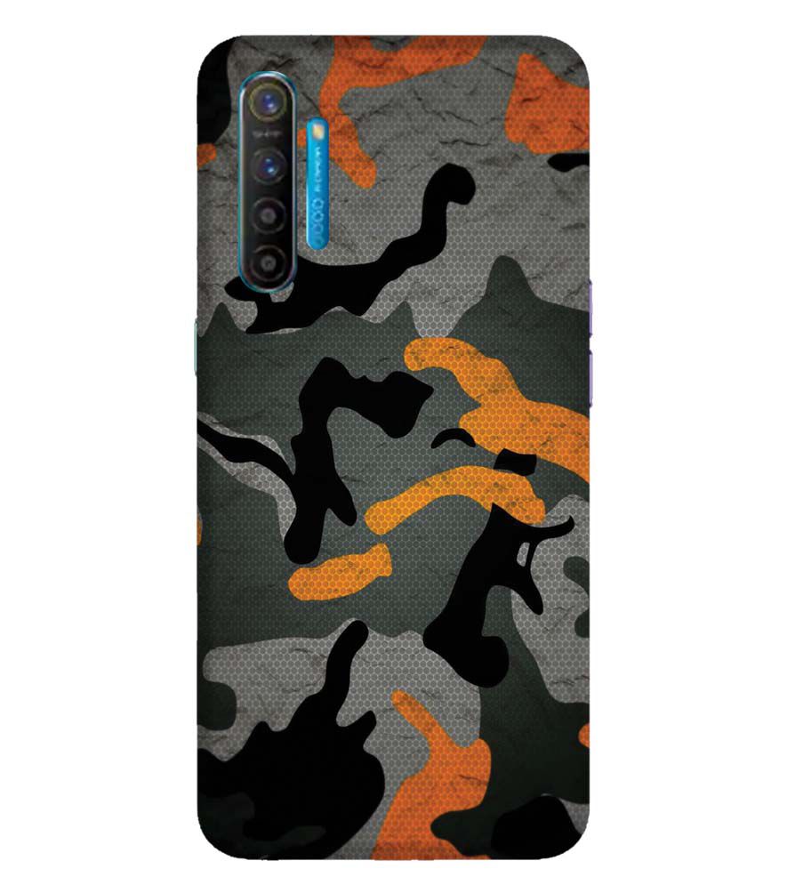 PS1337-Premium Looking Camouflage Back Cover for Realme X2