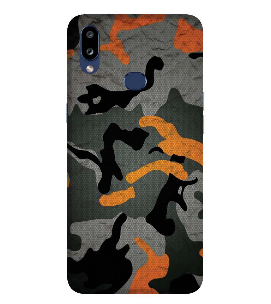 PS1337-Premium Looking Camouflage Back Cover for Samsung Galaxy A10s