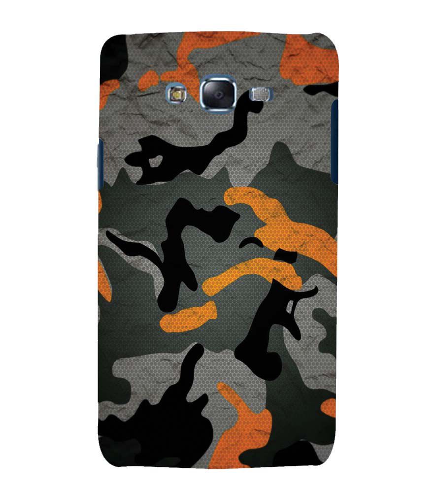PS1337-Premium Looking Camouflage Back Cover for Samsung Galaxy J7 (2015)