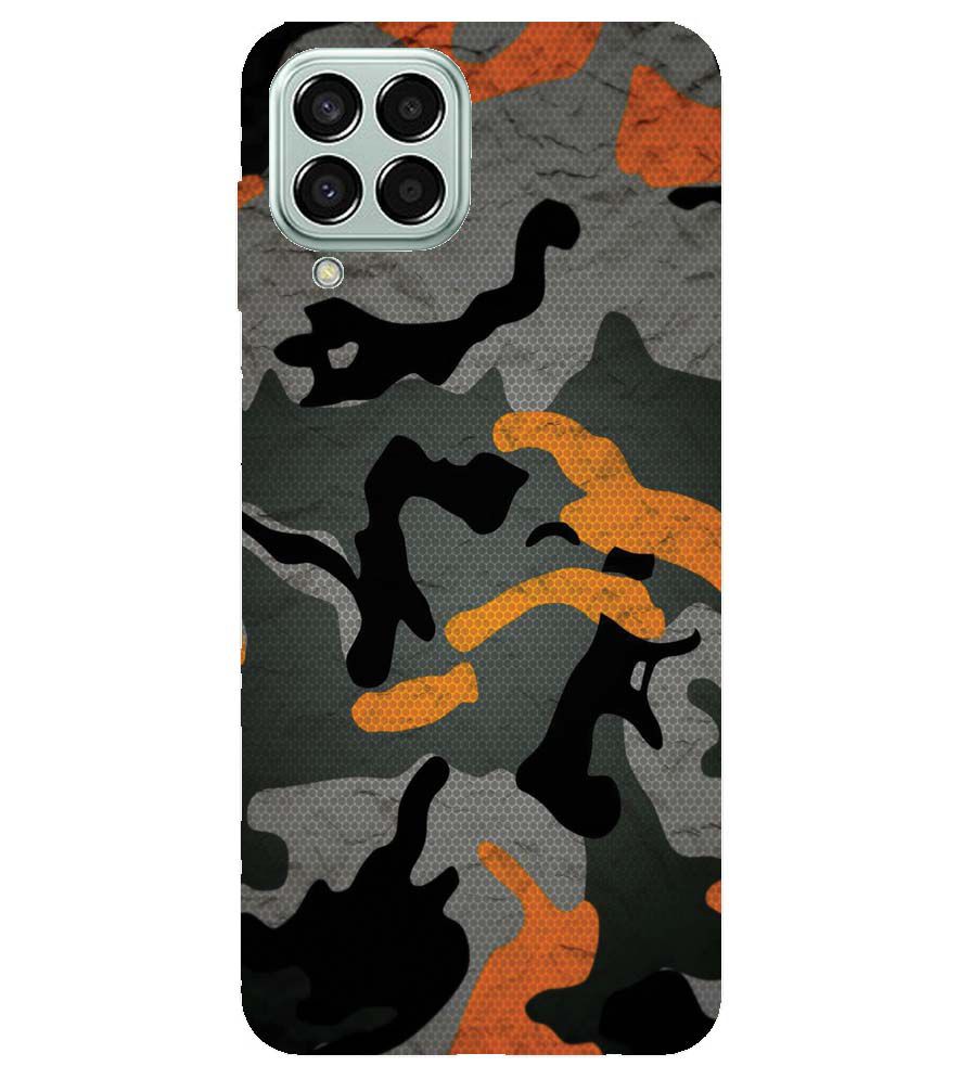 PS1337-Premium Looking Camouflage Back Cover for Samsung Galaxy M33
