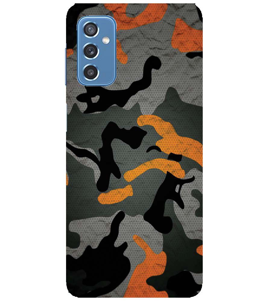 PS1337-Premium Looking Camouflage Back Cover for Samsung Galaxy M52 5G