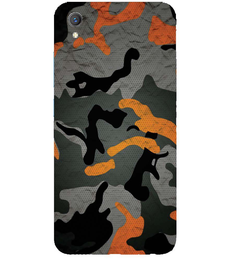 PS1337-Premium Looking Camouflage Back Cover for vivo Y1s