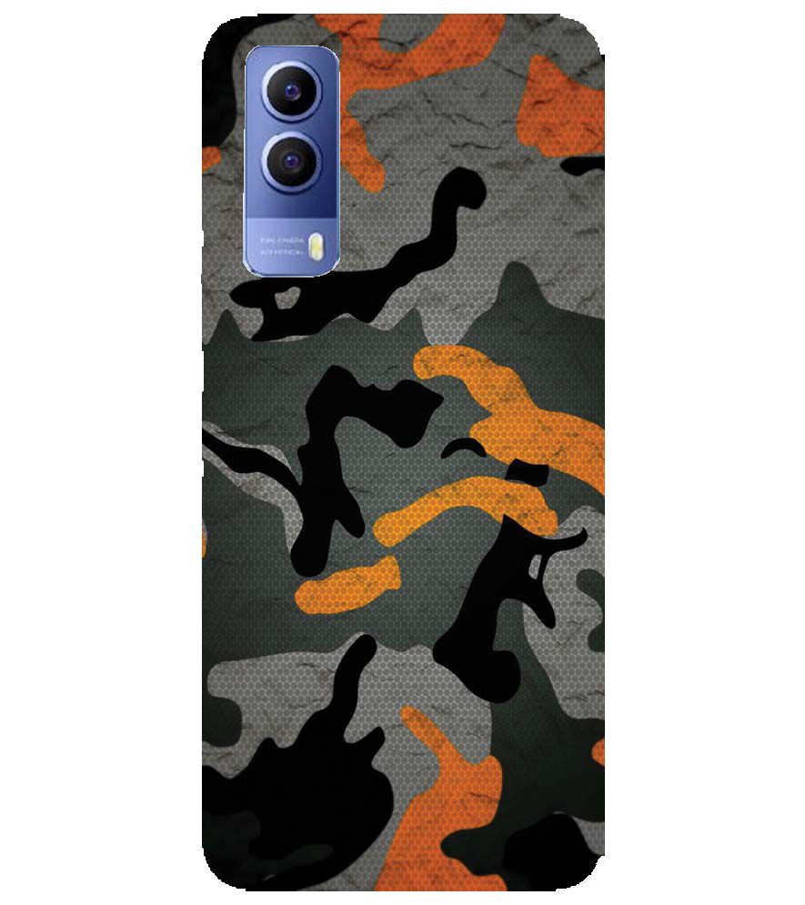 PS1337-Premium Looking Camouflage Back Cover for vivo Y53s