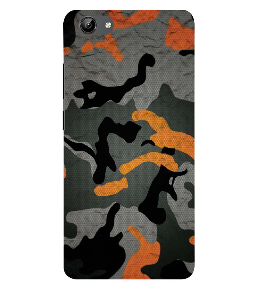 PS1337-Premium Looking Camouflage Back Cover for Vivo Y71i