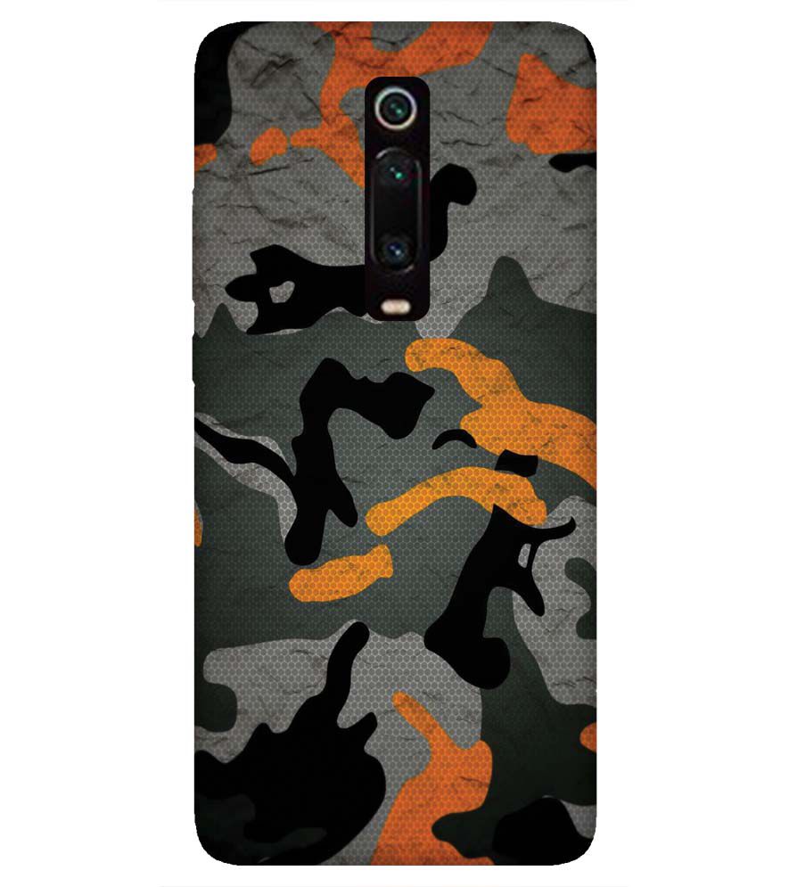 PS1337-Premium Looking Camouflage Back Cover for Xiaomi Mi 9T Pro
