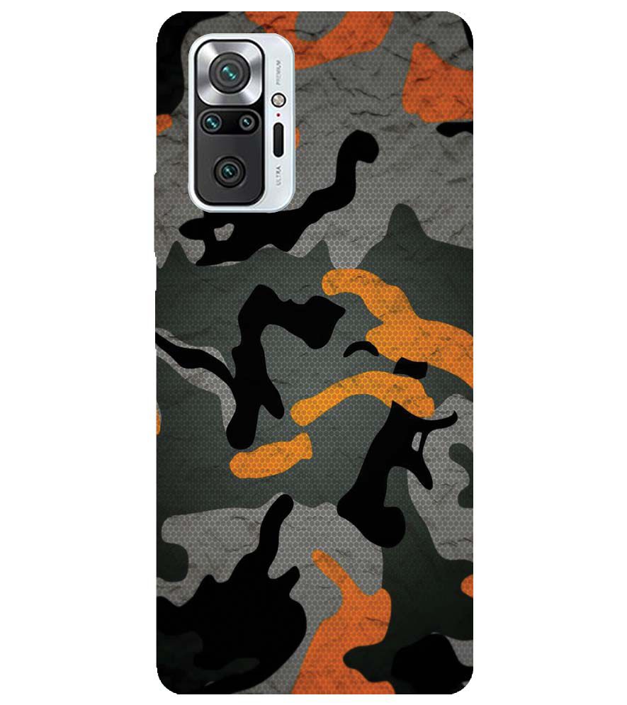 PS1337-Premium Looking Camouflage Back Cover for Xiaomi Redmi Note 10 Pro