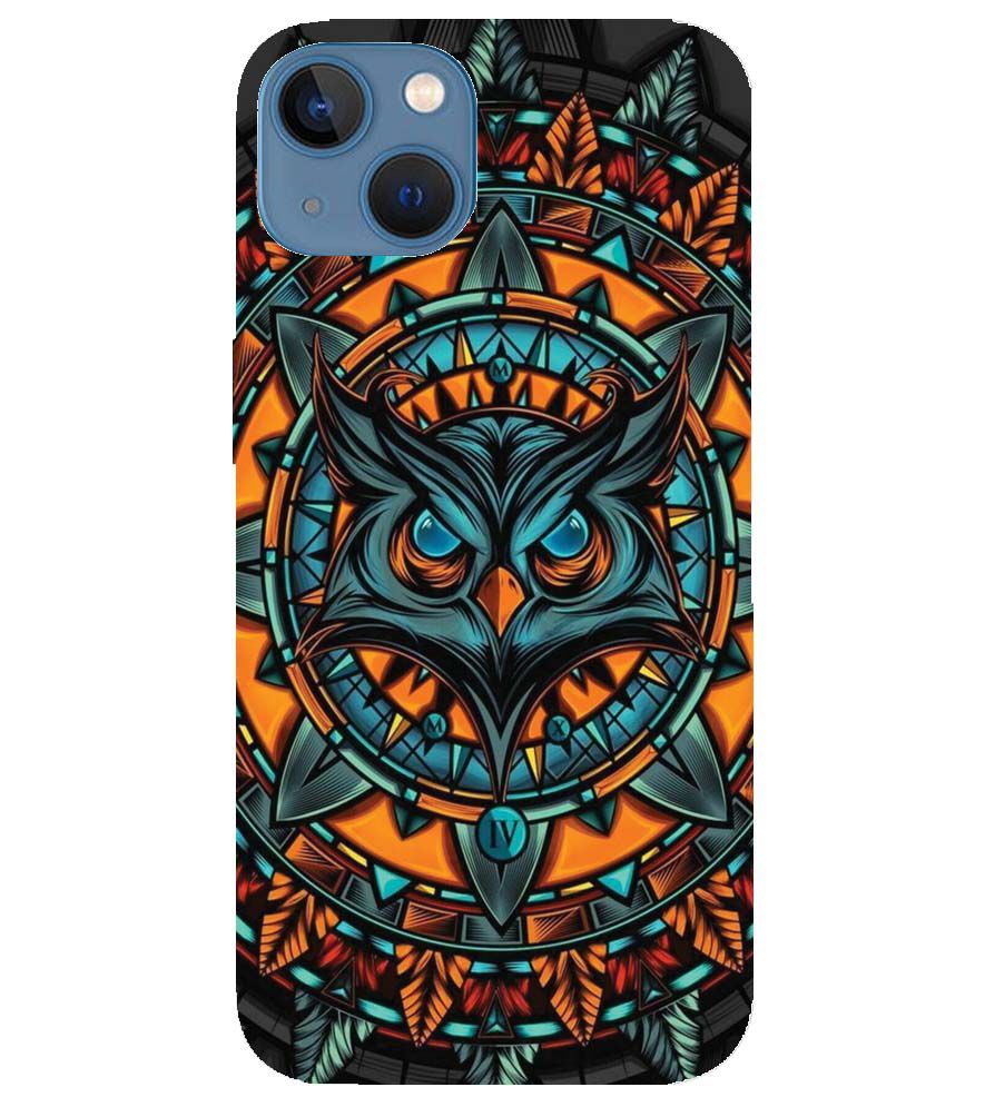 PS1338-Premium Owl Back Cover for Apple iPhone 13