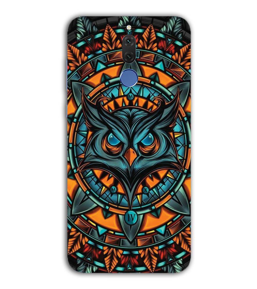 PS1338-Premium Owl Back Cover for Huawei Nova 2i