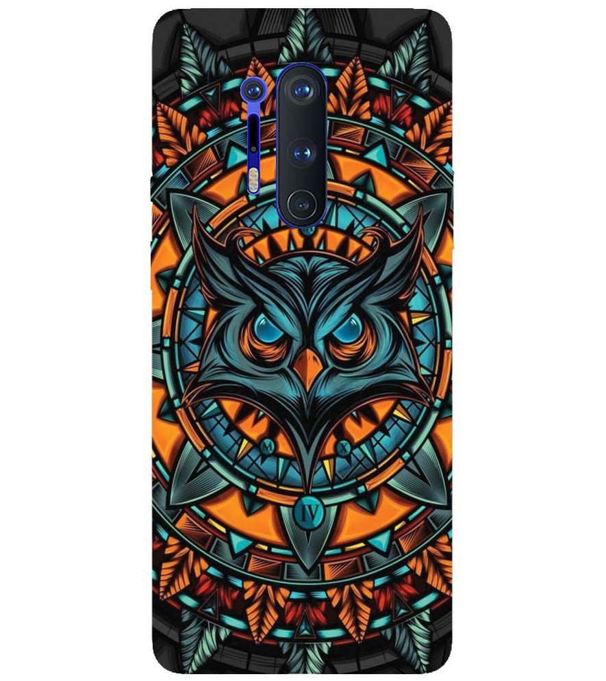 PS1338-Premium Owl Back Cover for OnePlus 8 Pro
