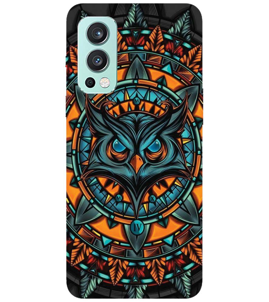 PS1338-Premium Owl Back Cover for OnePlus Nord 2 5G