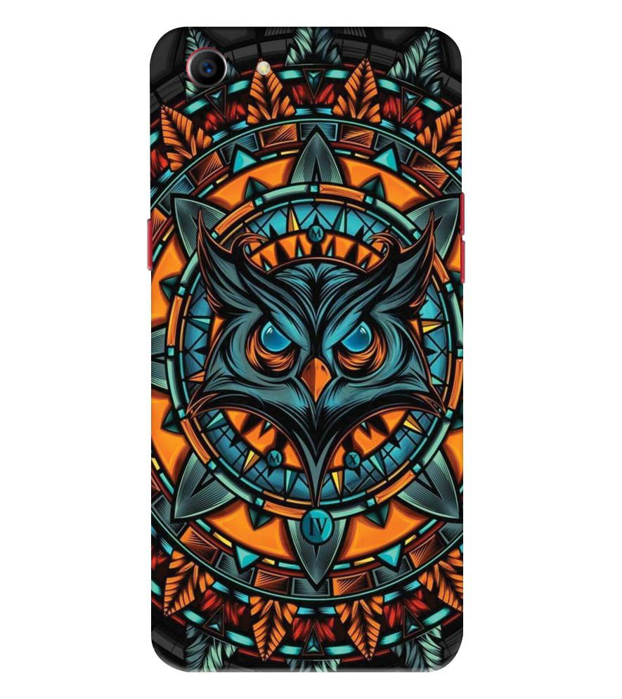 PS1338-Premium Owl Back Cover for Oppo A1