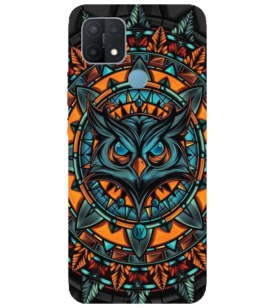PS1338-Premium Owl Back Cover for Oppo A15 and Oppo A15s