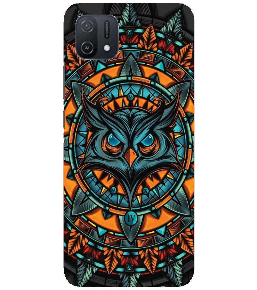 PS1338-Premium Owl Back Cover for Oppo A16K