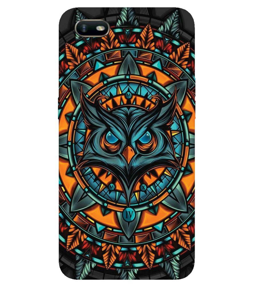 PS1338-Premium Owl Back Cover for Oppo A1k
