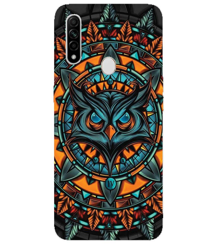 PS1338-Premium Owl Back Cover for Oppo A31