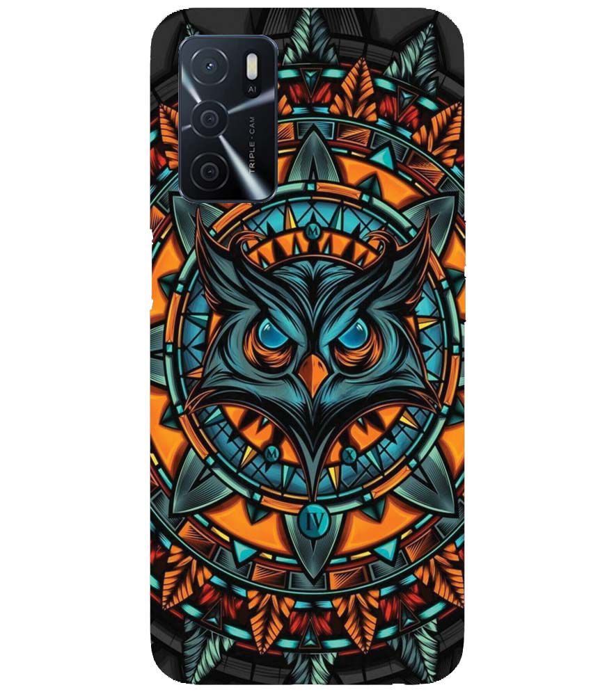 PS1338-Premium Owl Back Cover for Oppo A54s