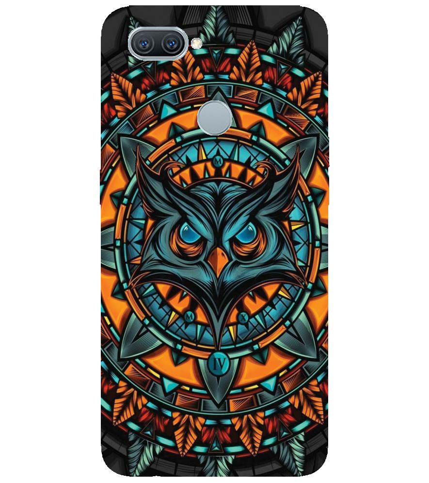 PS1338-Premium Owl Back Cover for Oppo A7
