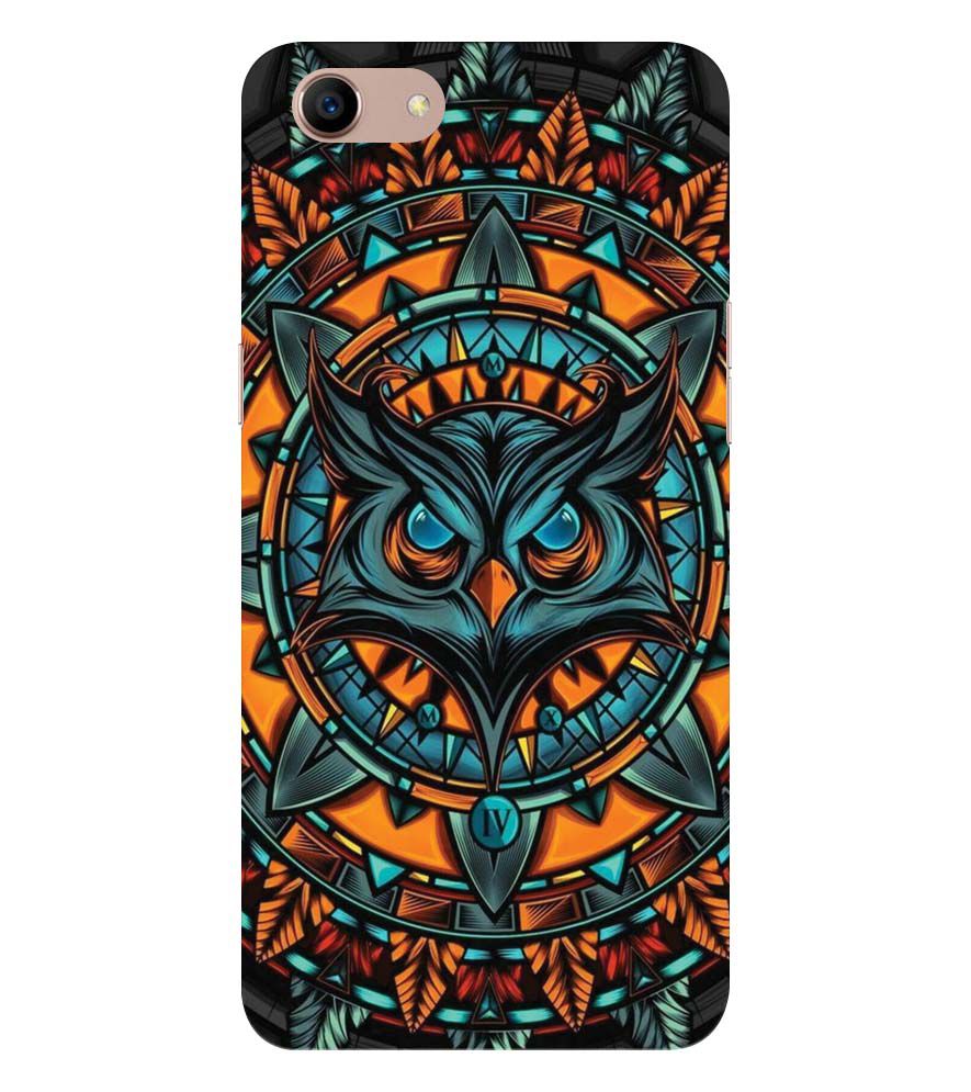 PS1338-Premium Owl Back Cover for Oppo A83