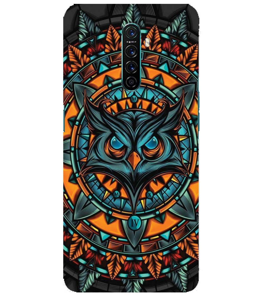 PS1338-Premium Owl Back Cover for Oppo Reno Ace