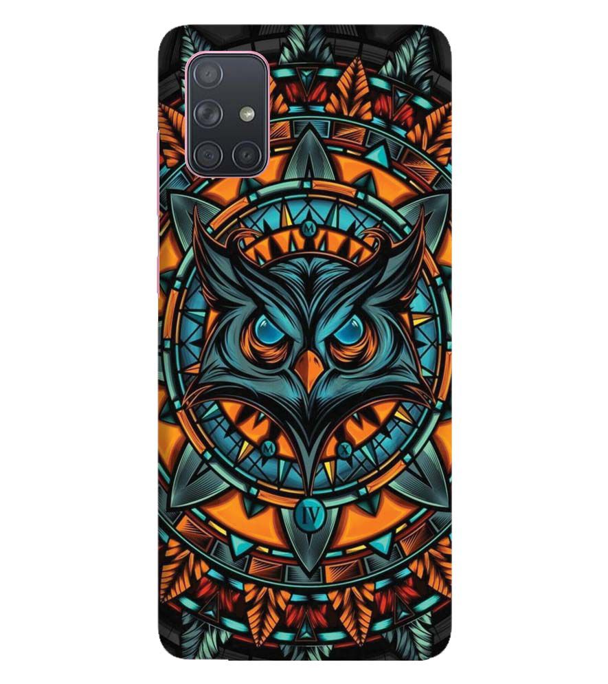PS1338-Premium Owl Back Cover for Samsung Galaxy A71