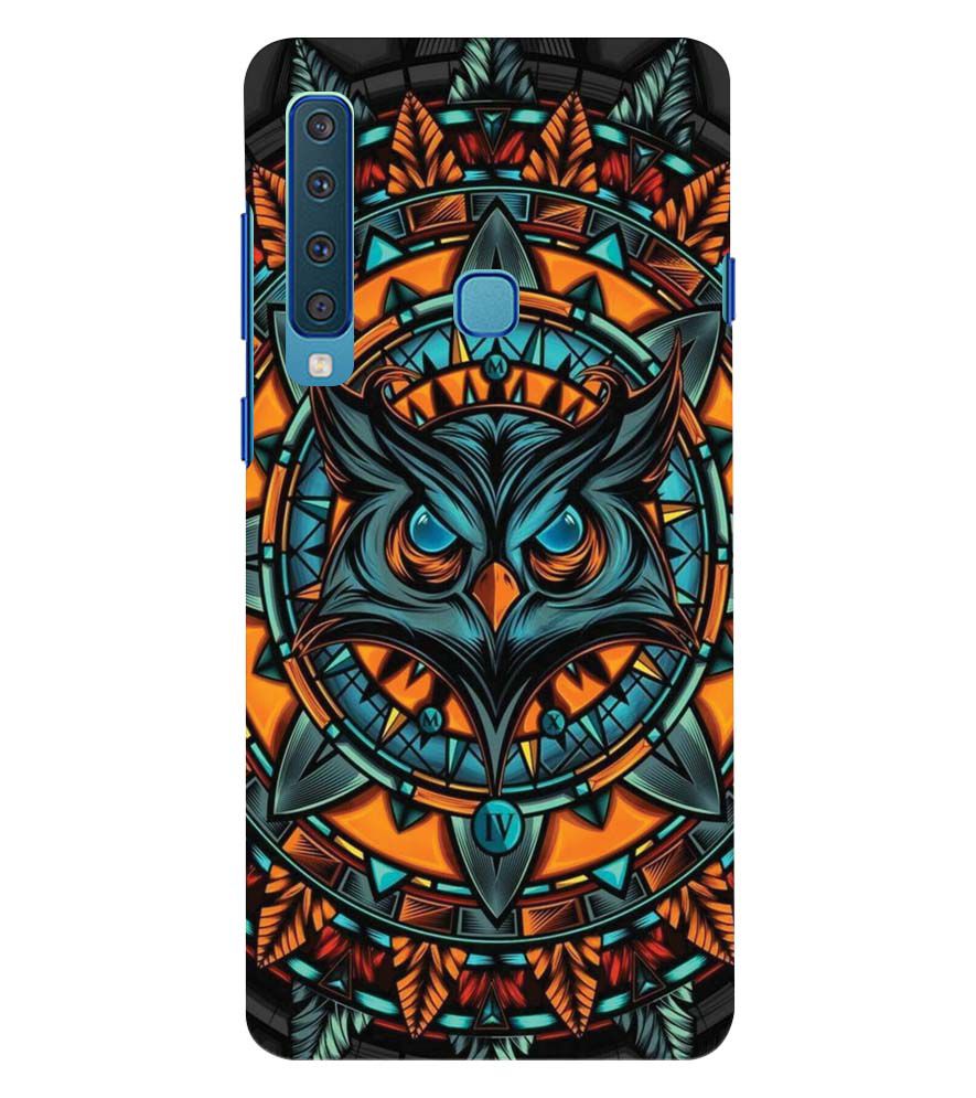 PS1338-Premium Owl Back Cover for Samsung Galaxy A9 (2018)