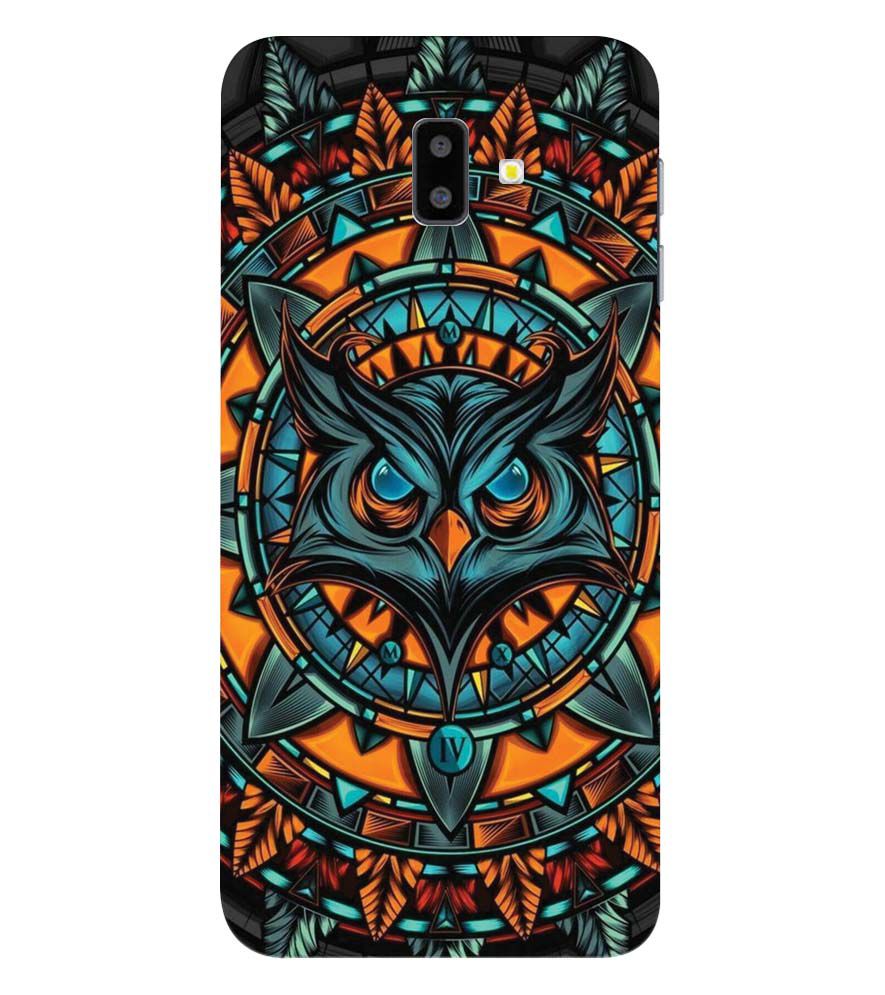 PS1338-Premium Owl Back Cover for Samsung Galaxy J6+