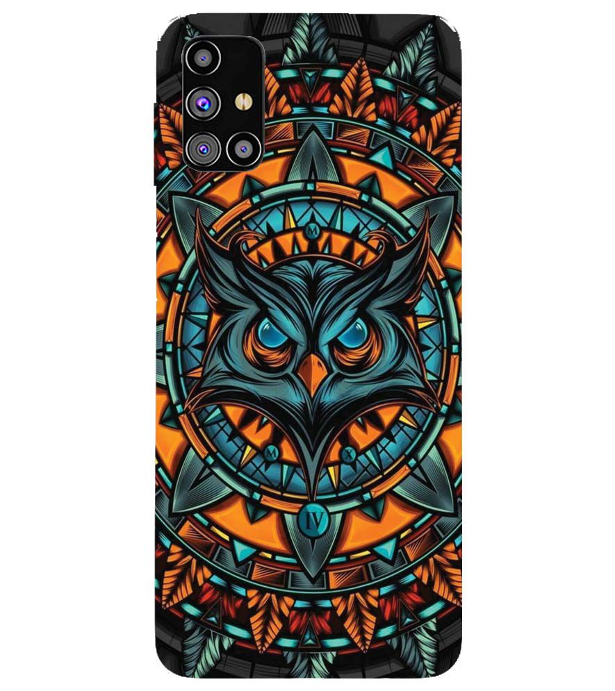 PS1338-Premium Owl Back Cover for Samsung Galaxy M31s