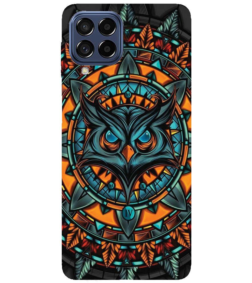 PS1338-Premium Owl Back Cover for Samsung Galaxy M53